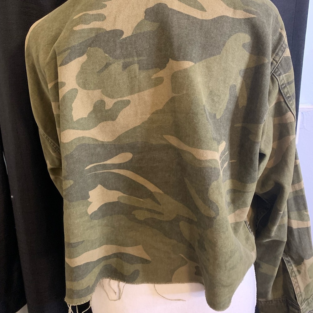 Top shop camouflage cropped jacket - Picture 5 of 6